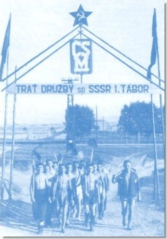 Na Trati družby v lete 1953 pracovalo 19-tisíc...