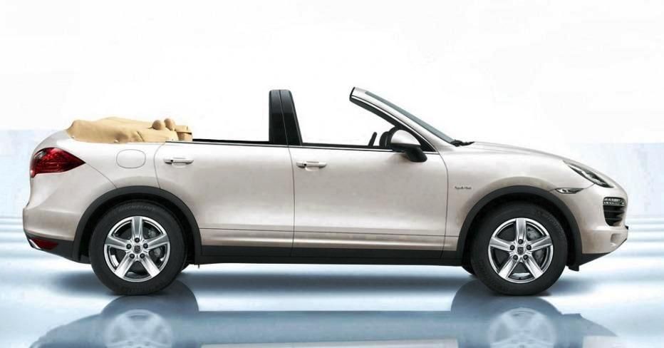 Otvorené Porsche Cayenne vám v Kalifornii...