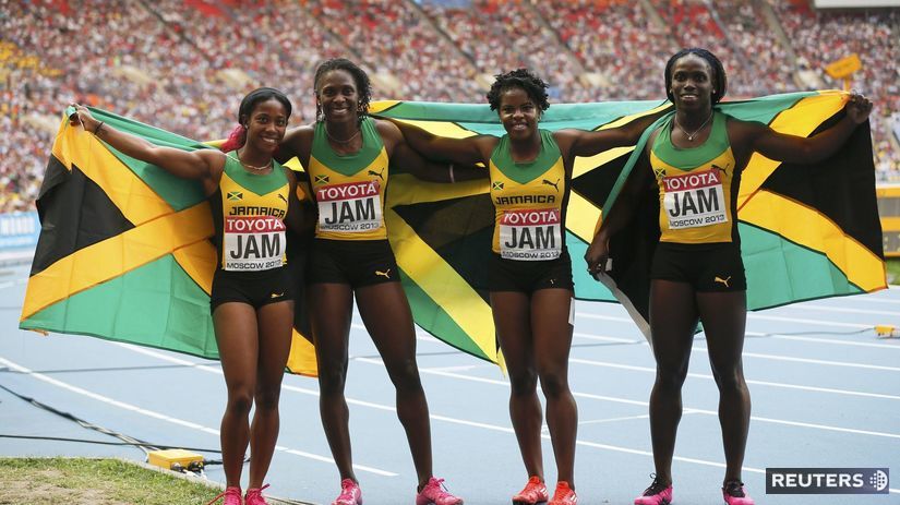 jamajská štafeta žien