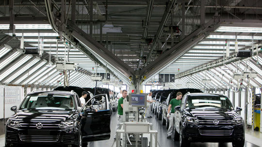 Volkswagen v Bratislave vyrobil už milión Touaregov