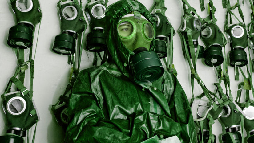 plynová maska, plyn, plynové masky, chemické...