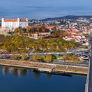 Bratislava, Most SNP, Bratislavský hrad