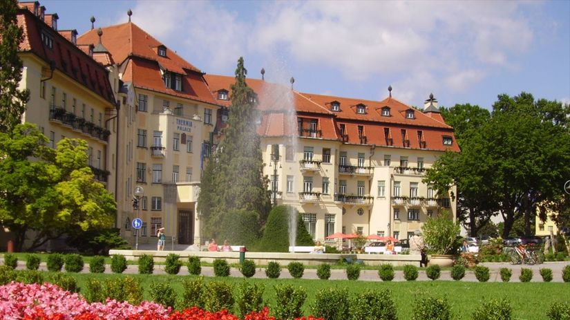 Piešťany lákajú každý rok množstvo turistov.