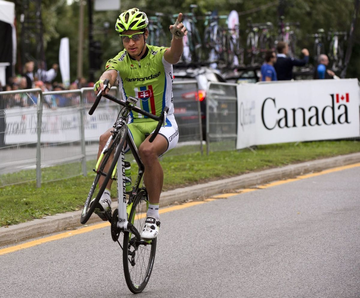 Peter Sagan predviedol fanúšikom v cieli aj...