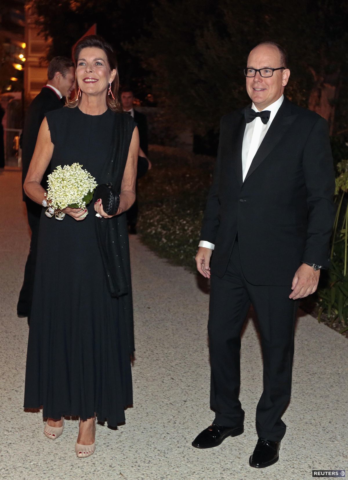 Princezná Caroline z Monaka so svojím bratom -...