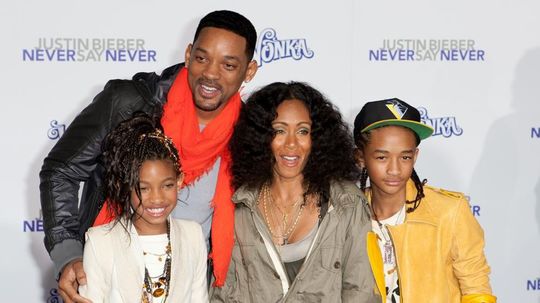 Will Smith s rodinou.