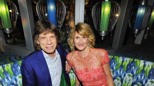 Spevák formácie Rolling Stones Mick Jagger...