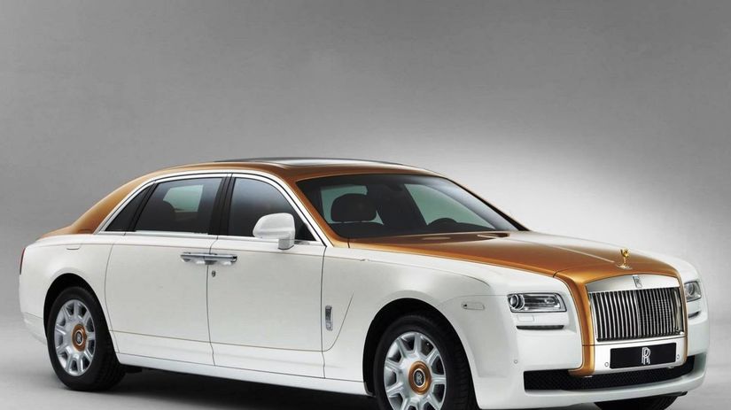 Rolls-Royce Ghost Golden Sunbird
