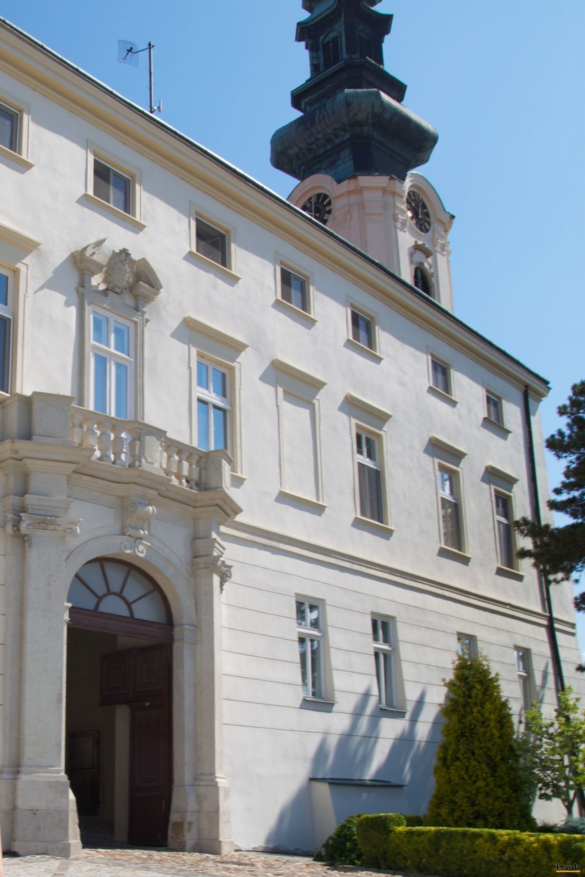 Budova nitrianskeho biskupstva.