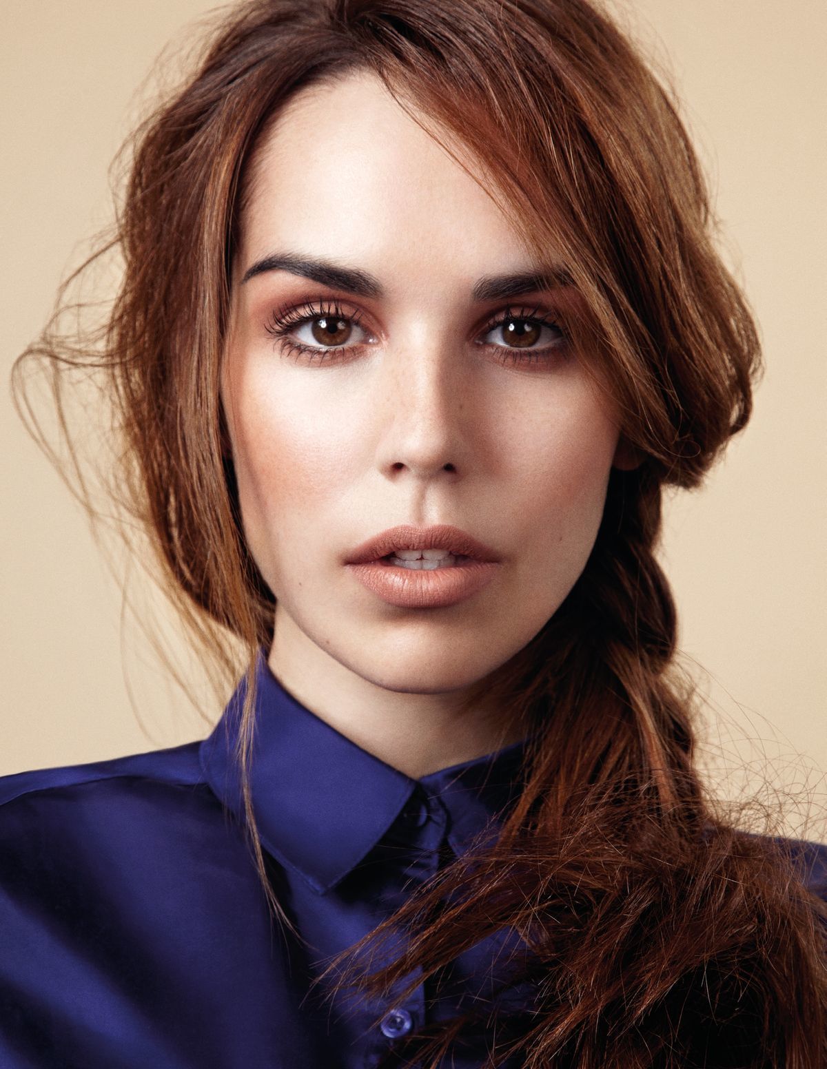 Modelka Akvile po nalíčení - look, ktorý...