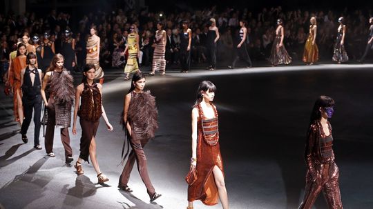 Prehliadka Givenchy - jar-leto 2014 - Paríž. 