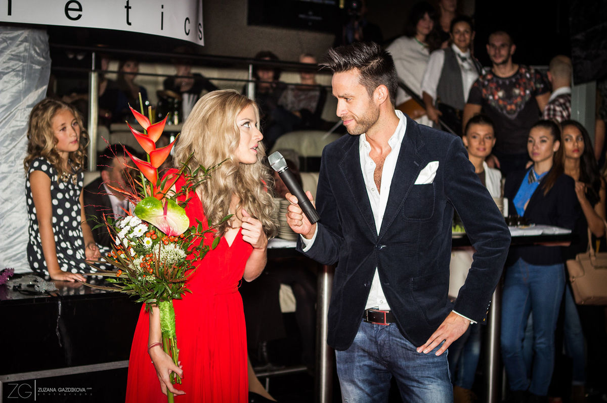 Petra Batthyány počas svojej debutovej módnej...