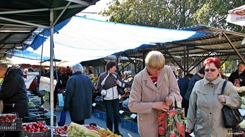 Trenčín, tržnica