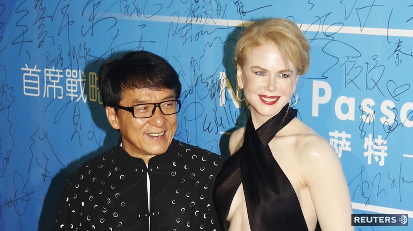 Nicole Kidman a herec Jackie Chan