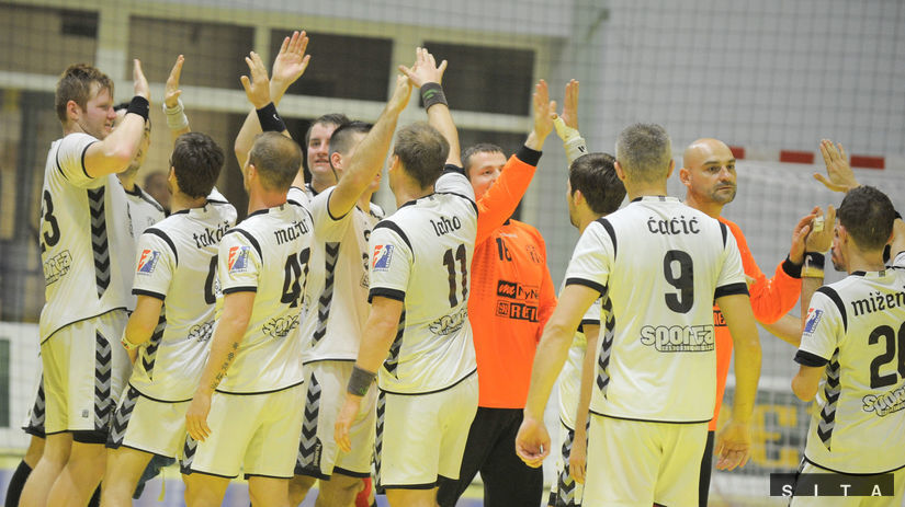 Radosť hráčov Hlohovca.