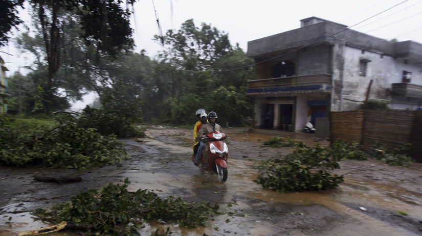 India, cyklón,