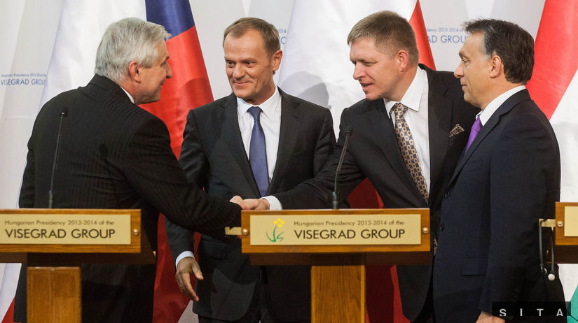 Fico, V4, Tusko, Orbán