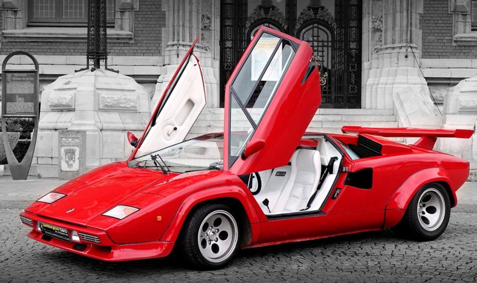 Countach patrí tiež medzi absolútne ikony...