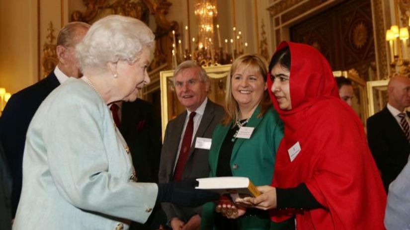 Británia Kráľovná Malála Prijatie