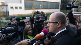 Líder socialistov Bohuslav Sobotka bol v...