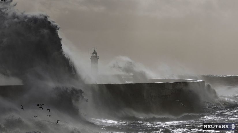 británia, búrka, hurikán