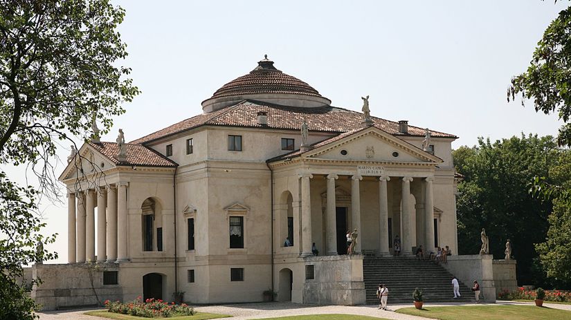 Renesančná Villa Rotonda v severotalianskej...