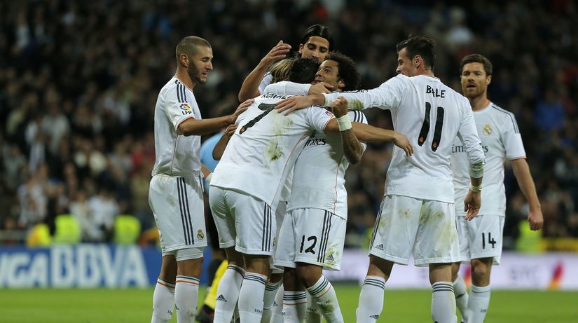 Real Madrid, futbalisti, radosť