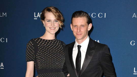 Herečka Evan Rachel Wood a jej manžel Jamie Bell.