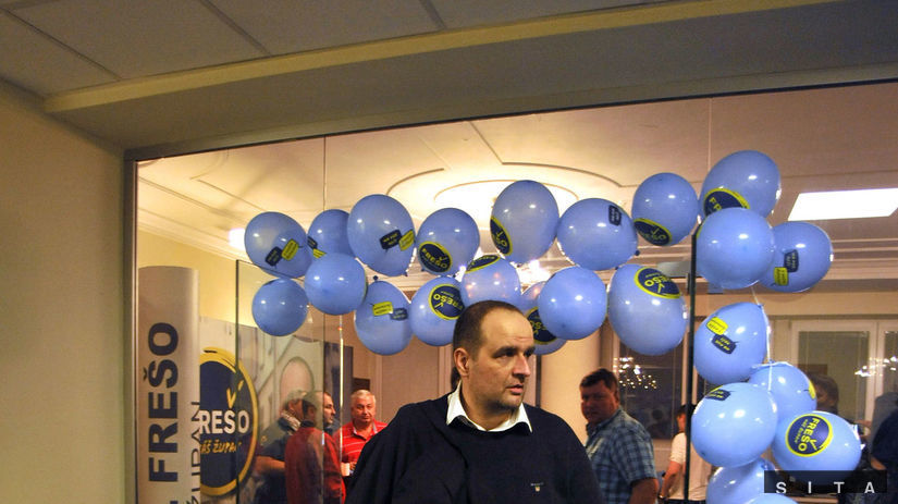 Kandidát na predsedu BSK Pavol Frešo vo svojej...