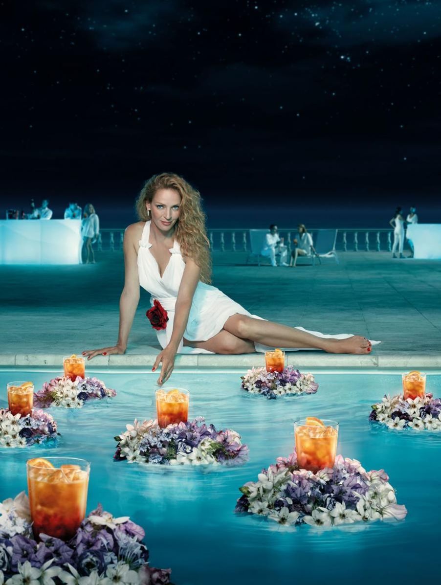 Herečka Uma Thurman je hviezdou nového vydania...