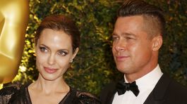 Herečka Angelina Jolie a jej partner Brad Pitt.