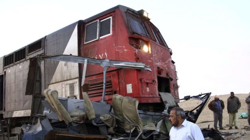 Mideast Egypt Train Accident