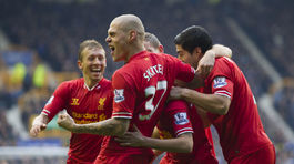 Keď Liverpool naposledy dobyl Old Trafford. Nechýbal ani Škrtel