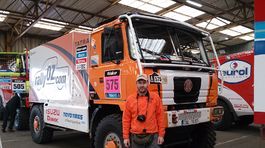 Splnil sa mi sen, tvrdí slovenský kamionista pred Dakarom