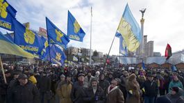 Tisíce protestujúcich v Kyjeve demonštrujú...