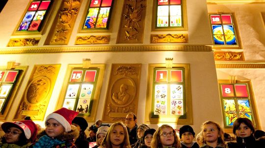 Adventná atmosféra v Melku.