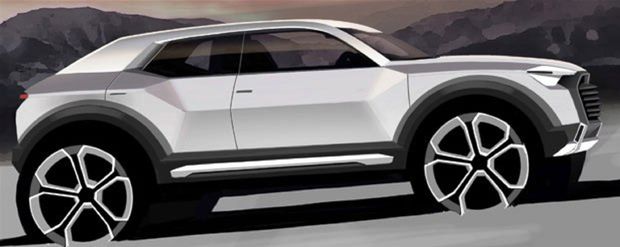 Audi Q1 by malo mať na dĺžku približne štyri...