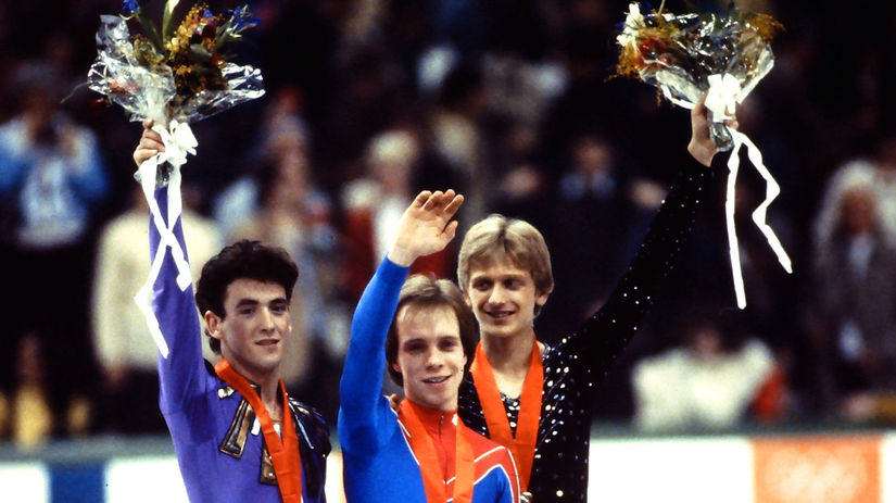 Medailisti zo zimnej olympiády v Sarajeve 1984...