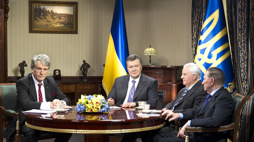Juščenko, Janukovič, Kravčuk, Kučma