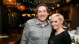 Herec Ady Hajdu s moderátorkou Kvetou...