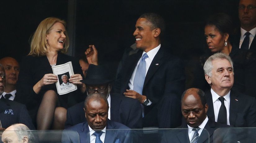 Barack Obama, Helle Thorningová-Schmidtová