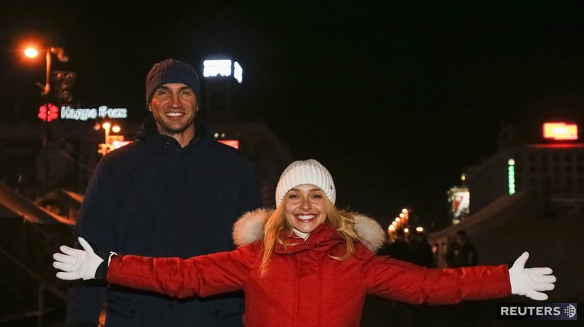 Hayden Panettiere a Vladimir Kličko