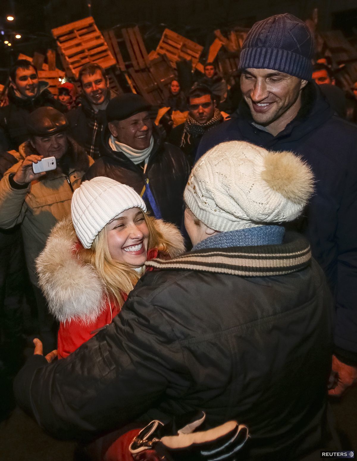Americká herečka Hayden Panettiere a ukrajinský...