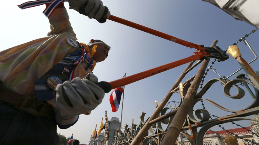 Thajsko, demonštrácie