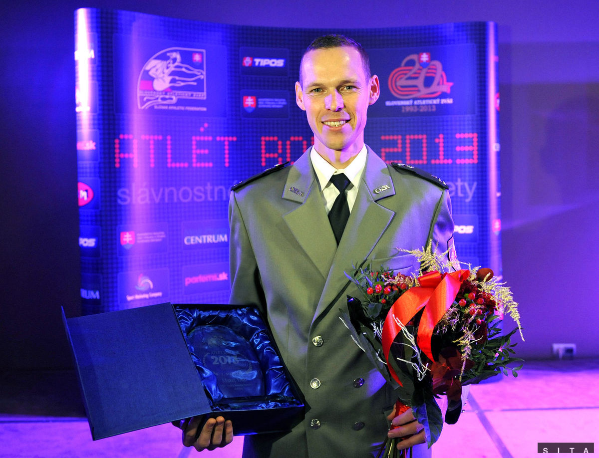 Slovenský atlét roka 2013 Matej Tóth.