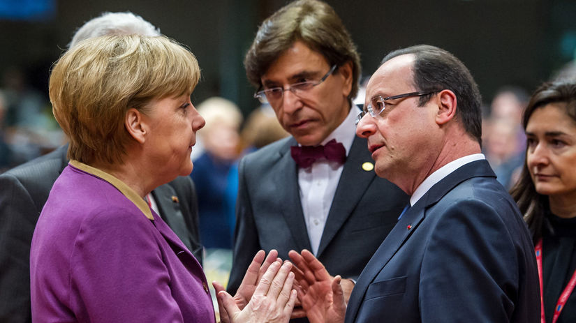 Nemecká kancelárka Angela Merkelová hovorí 15....