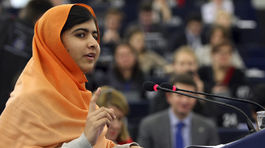 Ocenená Malala, štrasurg, sacharovova cena,