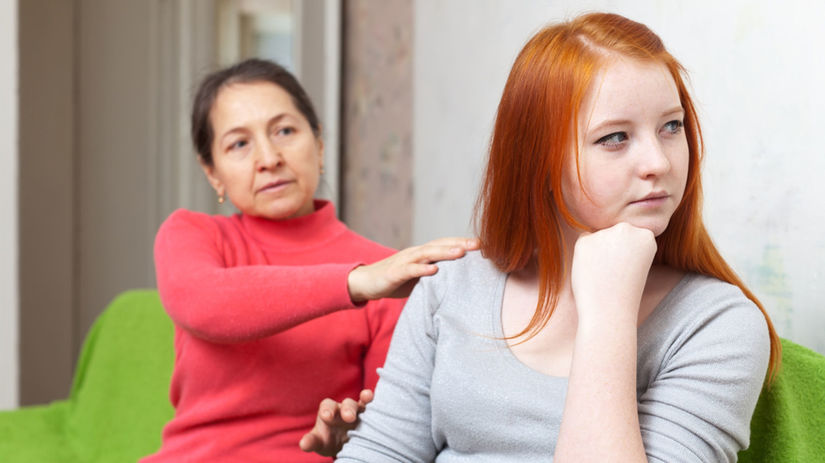 hádky v rodine, konflikt matka a dcéra