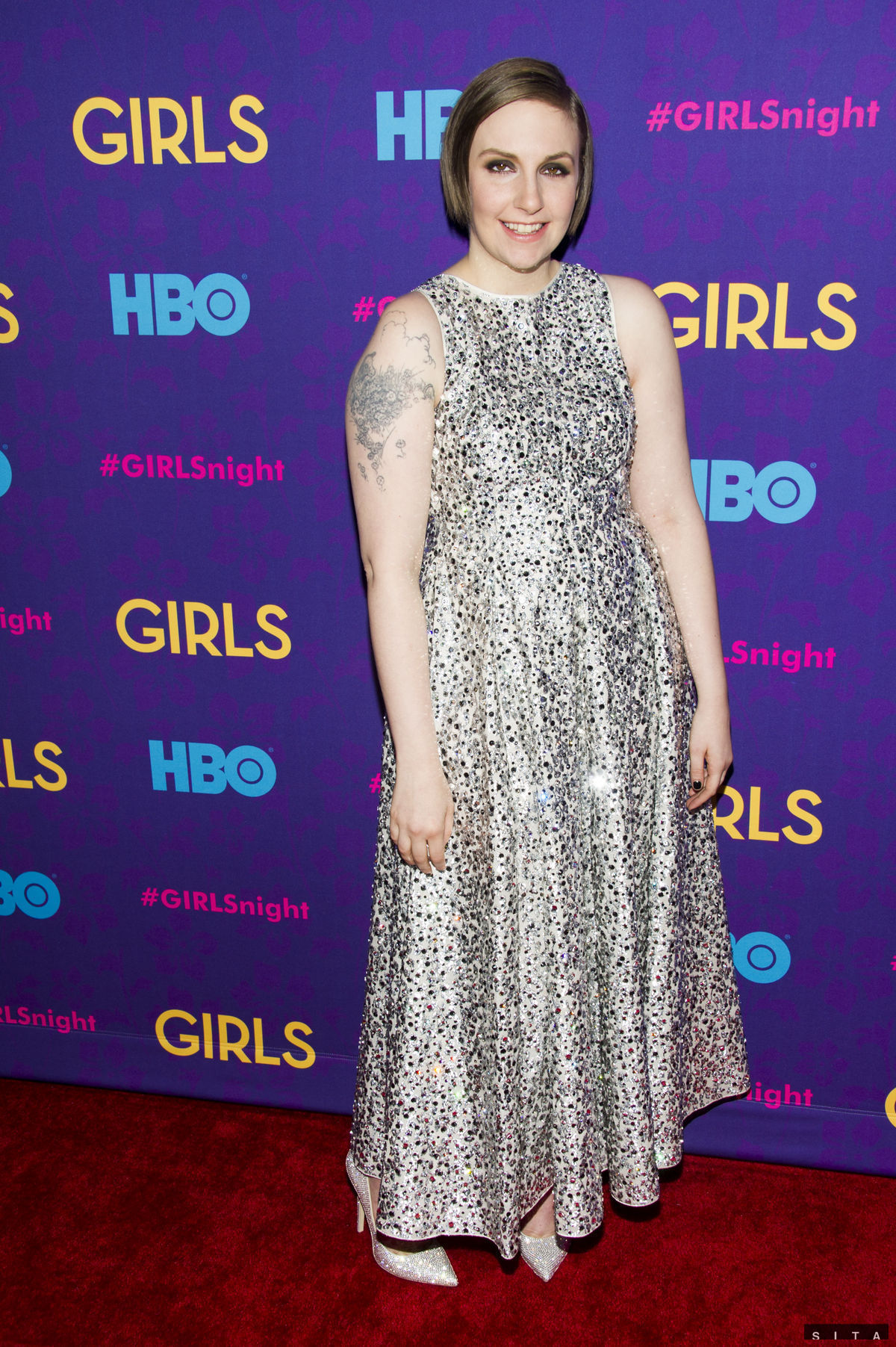Herečka Lena Dunham.