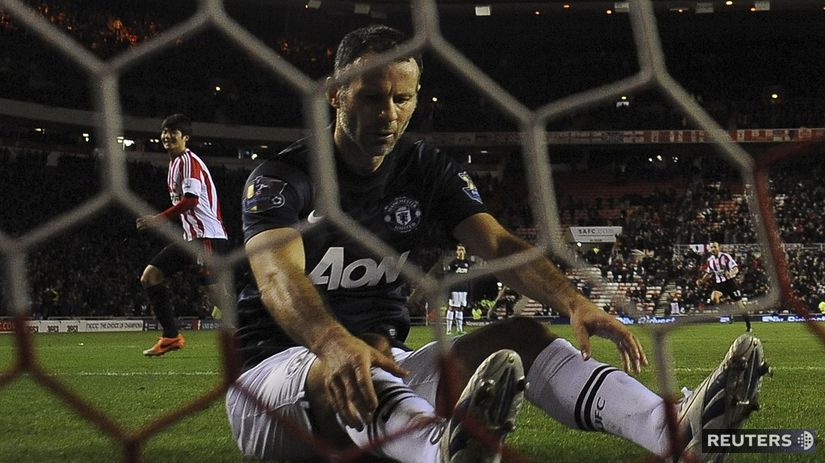 Ani legenda Manchestru United Ryan Giggs...